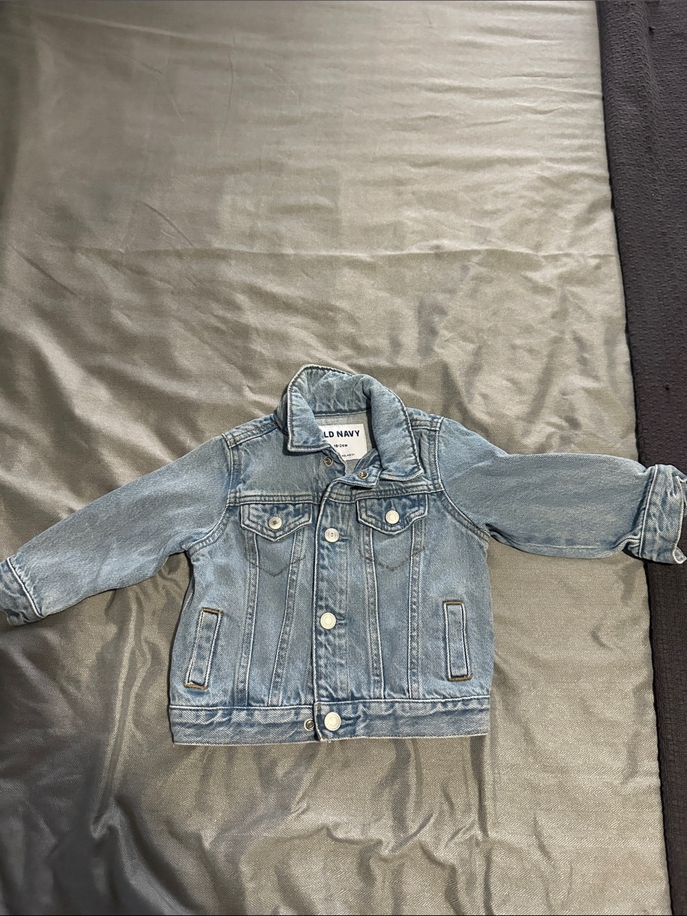 Old Navy Light Wash Blue Toddler Denim Jacket